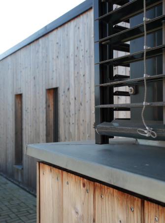 Dřevostavba Berounsko detail